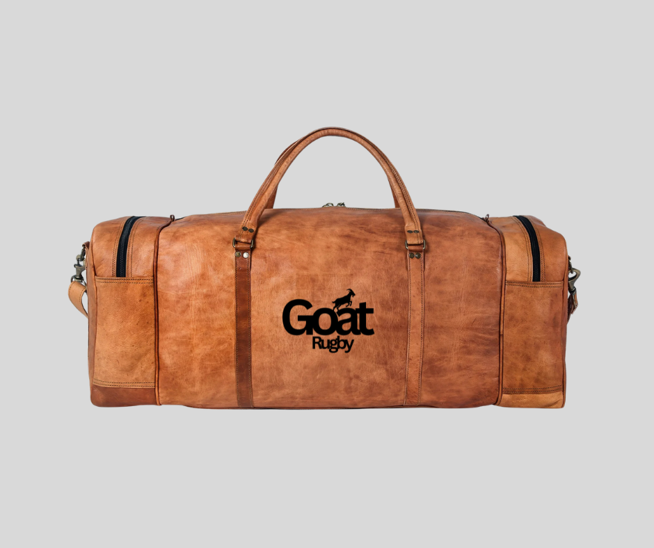 Genuine Leather Weekender Travel Bag